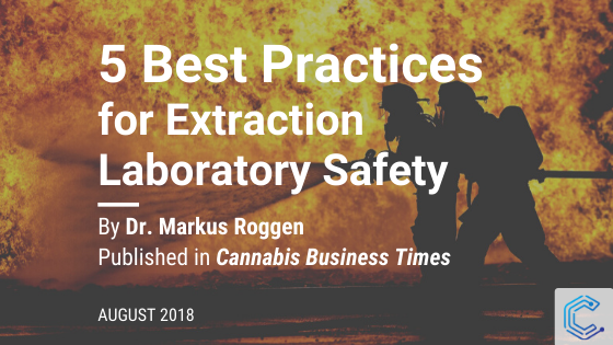 best practices for cannabis extraction safety