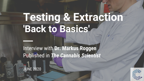 cannabis testing and extraction